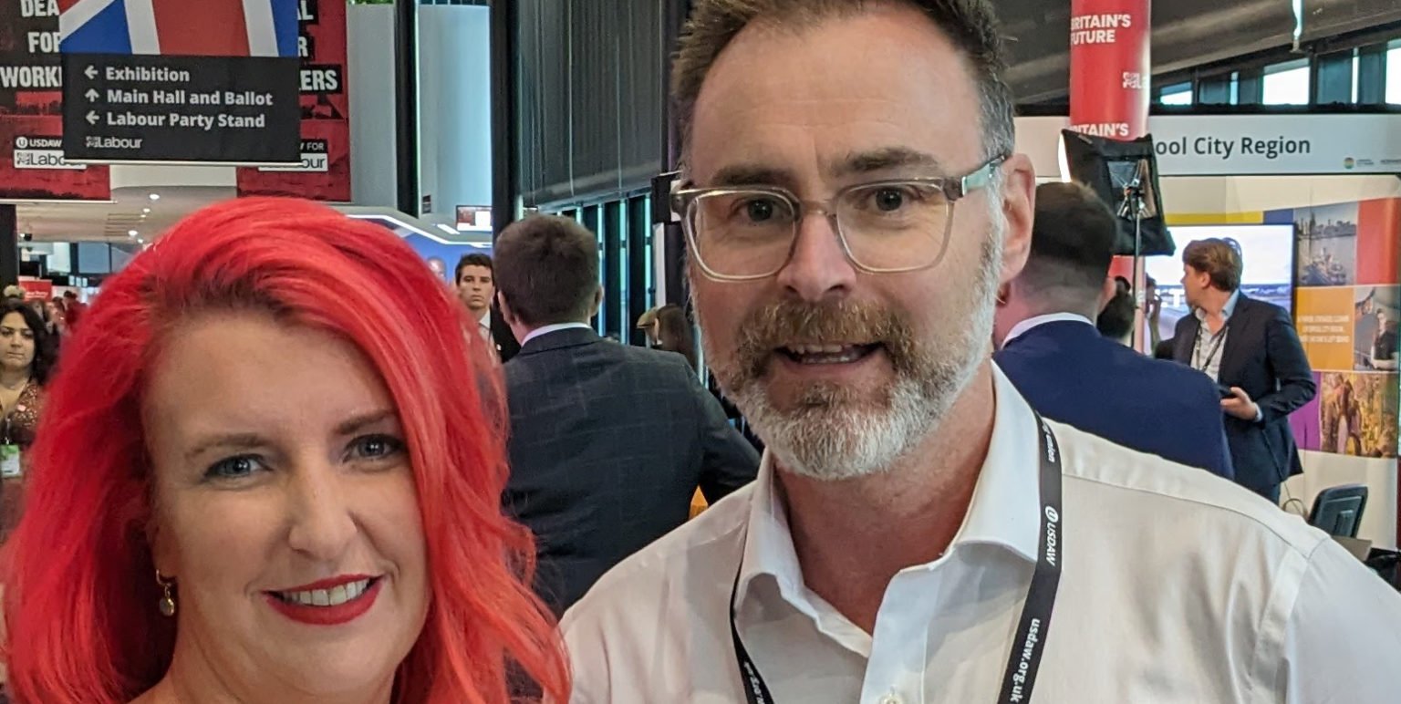 Louise Haigh and Richard Quigley