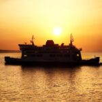 Wightlink Sunset