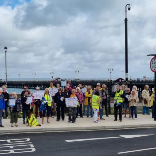 Wightlink Users Protest