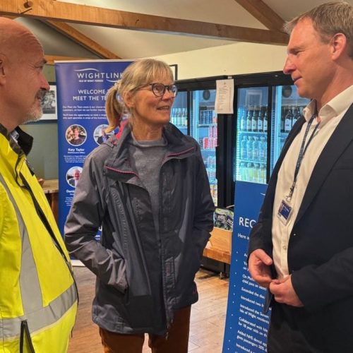 Wightlink Meet and Greet