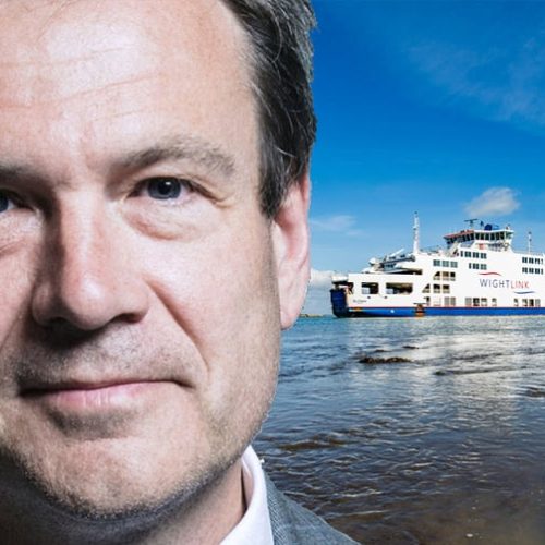 Bob Seely and Wightlink