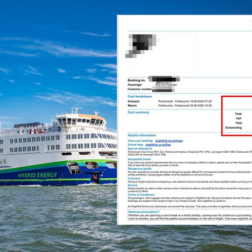 Wightlink Fare for Festival